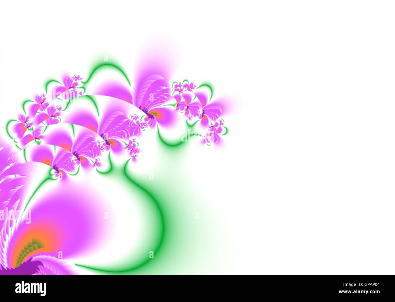 Abstract floral background Stock Photo - Alamy