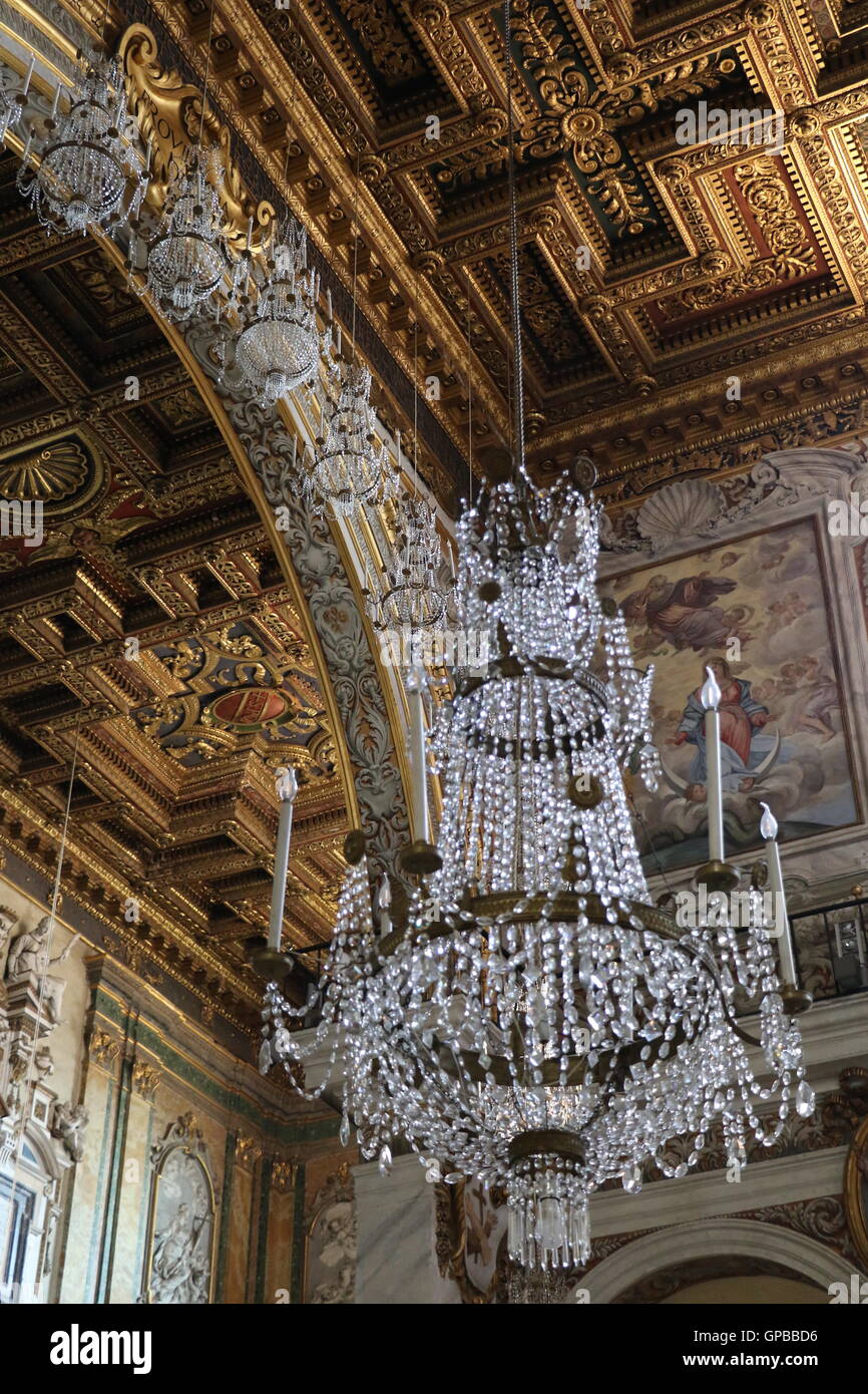 The Basilica of St. Mary of the Altar of Heaven in Rome Stock Photo Alamy