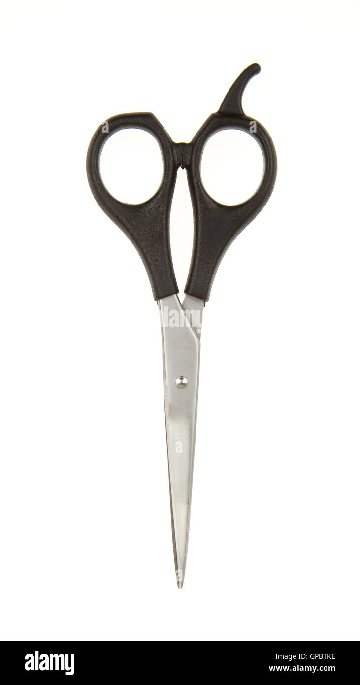 Scissors (barber), isolated Stock Photo Alamy