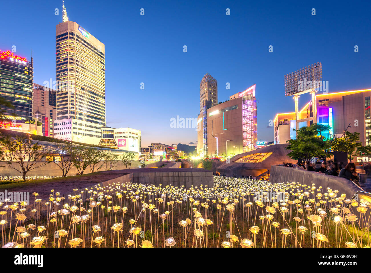 Dongdaemun Design Plaza,in seoul korea Stock Photo Alamy