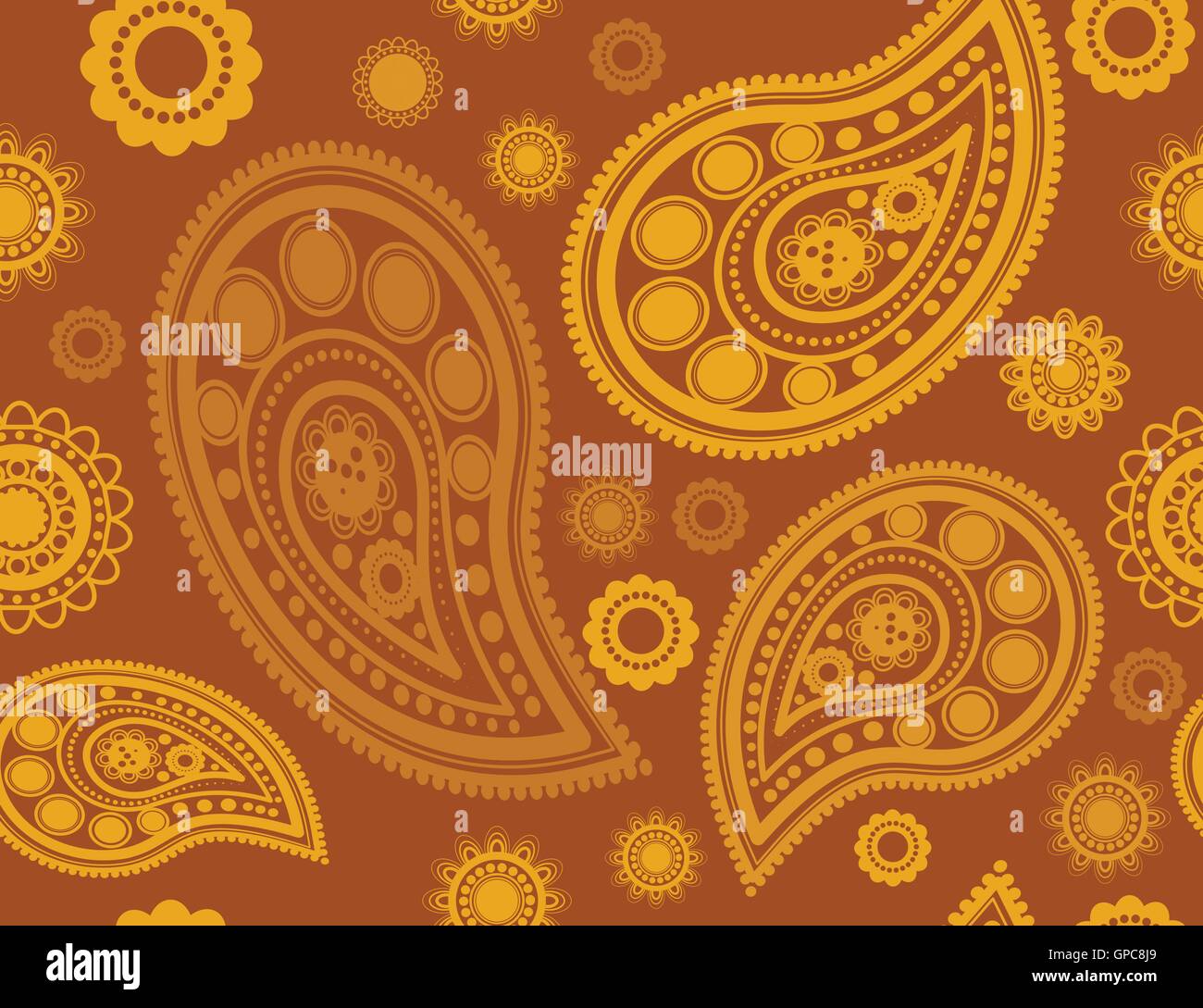Seamless pattern in gold and yellow Stock Vector Image & Art - Alamy