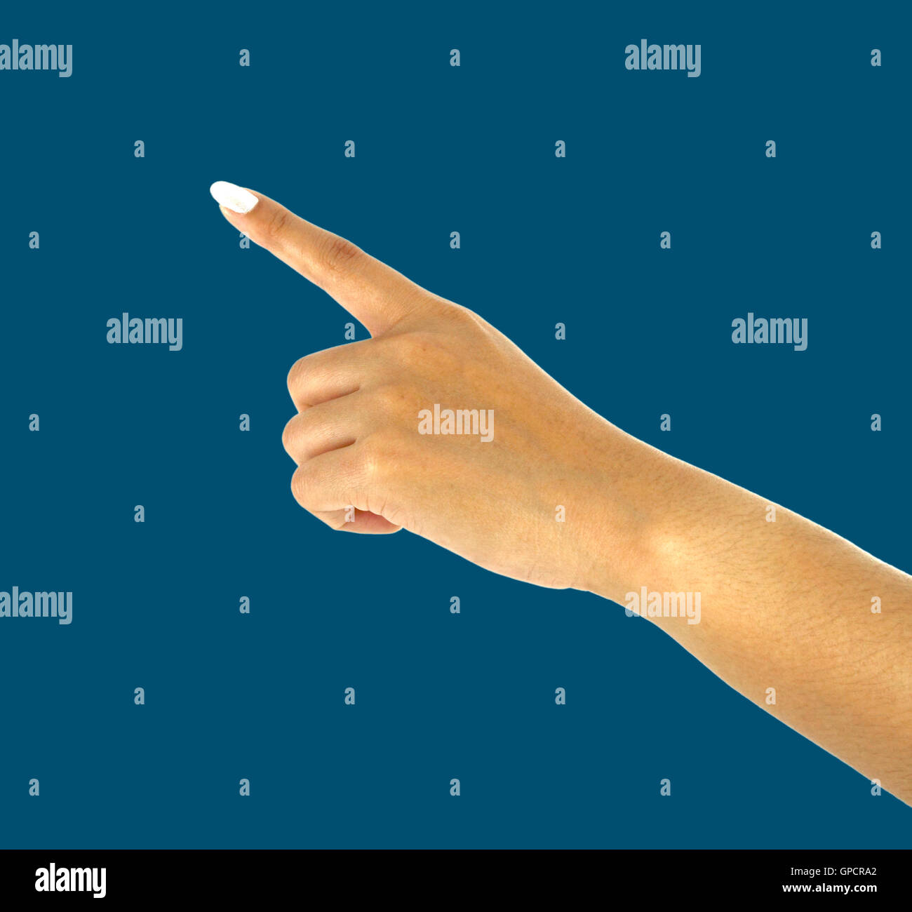 hand pushing Stock Photo - Alamy