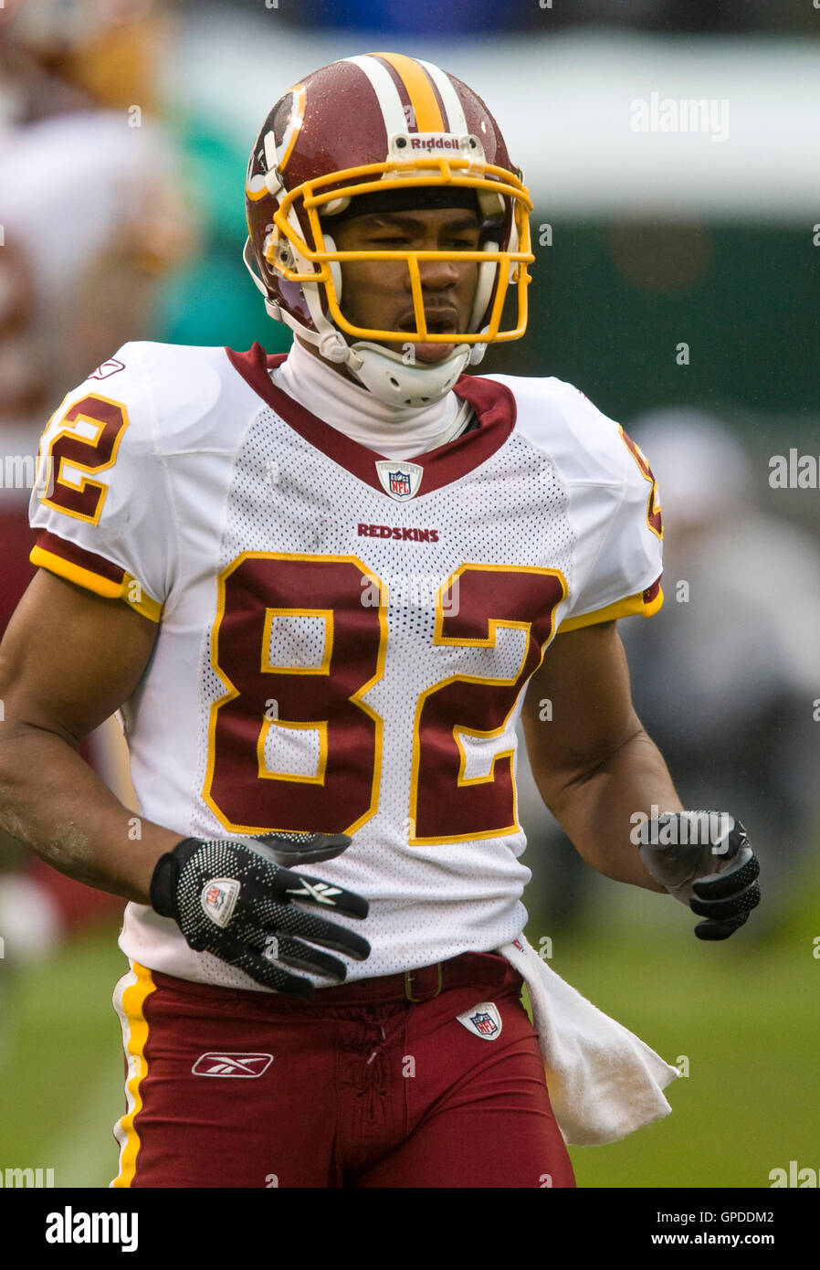 December 13, 2009; Oakland, CA, USA;  Washington Redskins wide receiver Antwaan Randle El (82) during the third quarter against the Oakland Raiders at Oakland-Alameda County Coliseum.  Washington defeated Oakland 34-13. Stock Photo