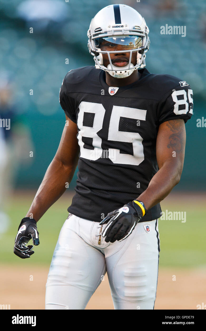 September 2, 2010; Oakland, CA, USA; Oakland Raiders wide receiver Darrius HeywardBey (85