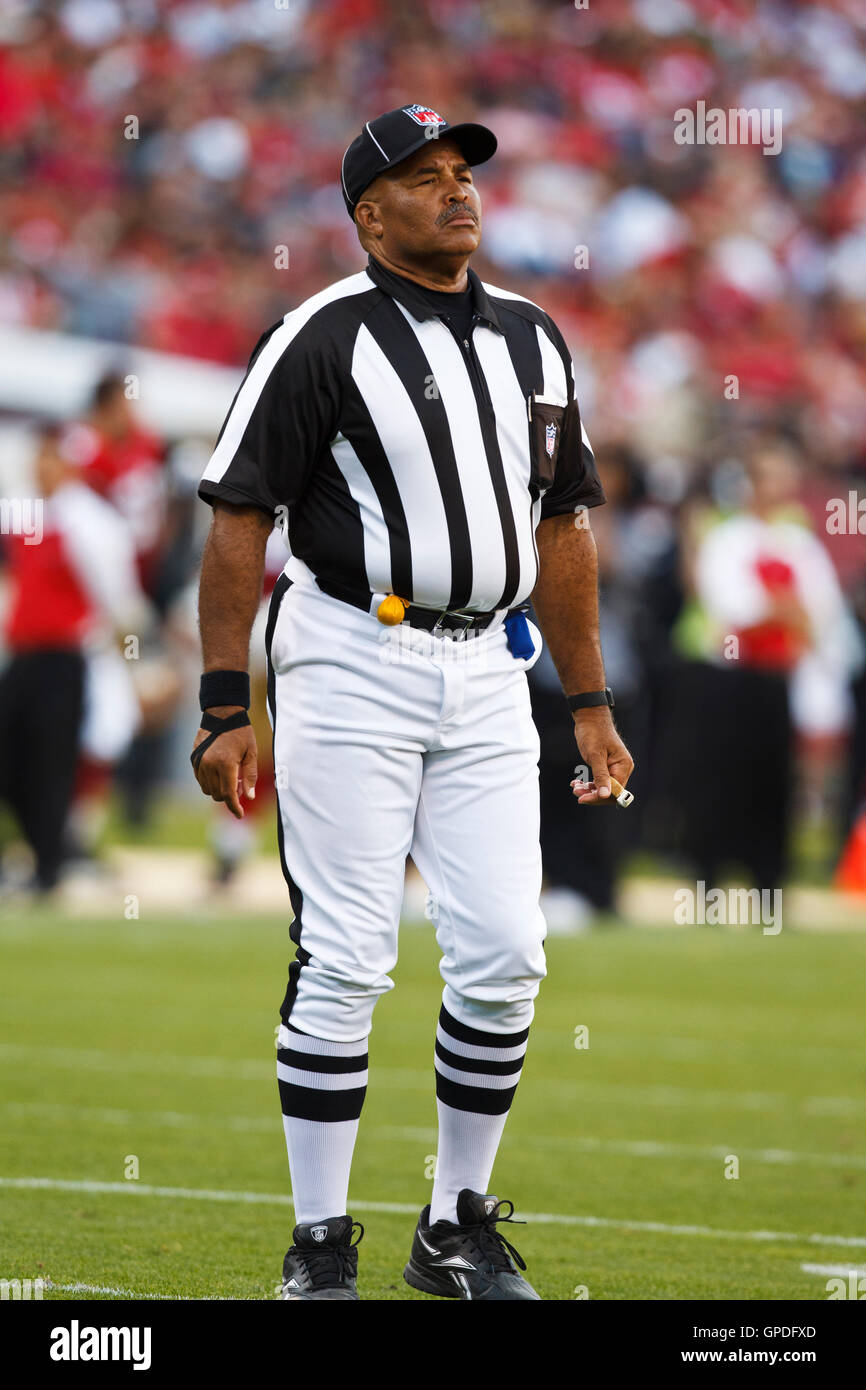 November 14, 2010; San Francisco, CA, USA; NFL side judge Laird Hayes
