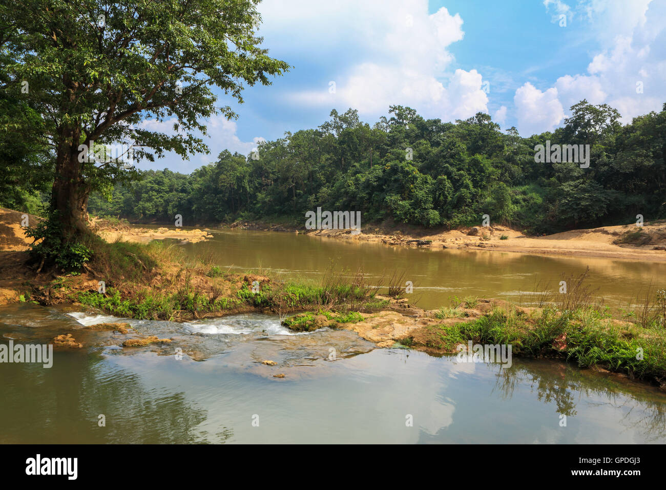 Indravati river, Jagdalpur, Bastar, Chhattisgarh, India, Asia Stock Photo