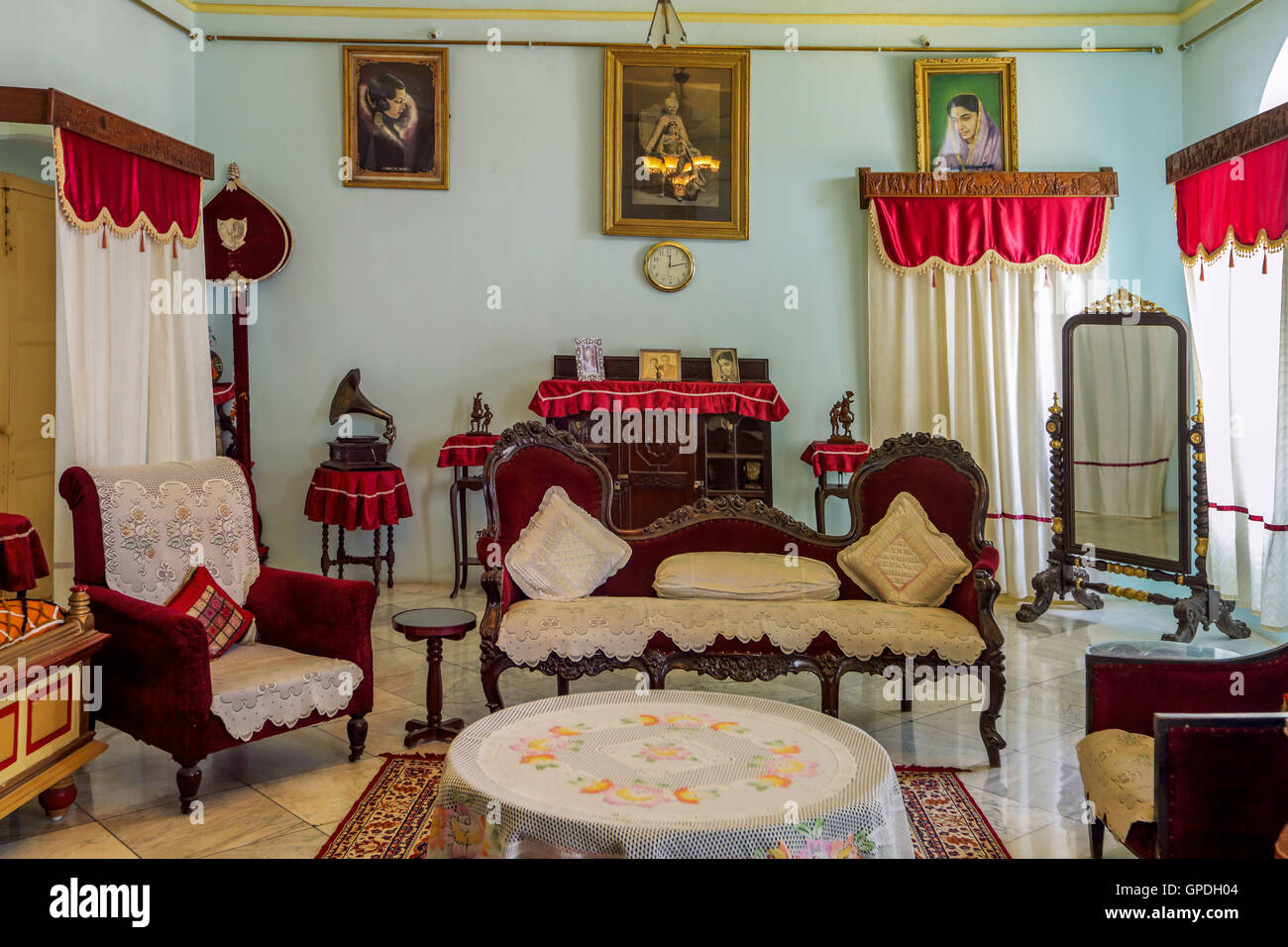 Bastar Palace interior, Jagdalpur, Bastar, Chhattisgarh, India, Asia