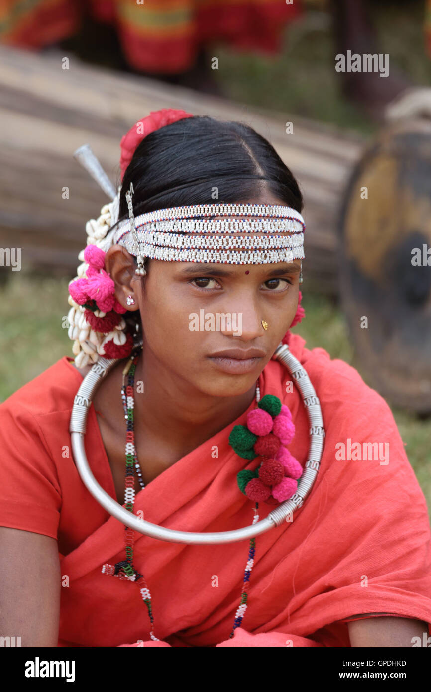 Adivasi saree hires stock photography and images Alamy