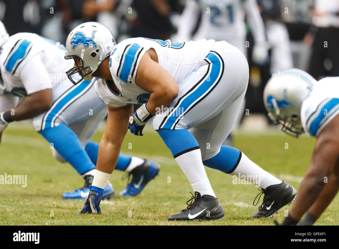 Ndamukong suh detroit lions after hi-res stock photography and