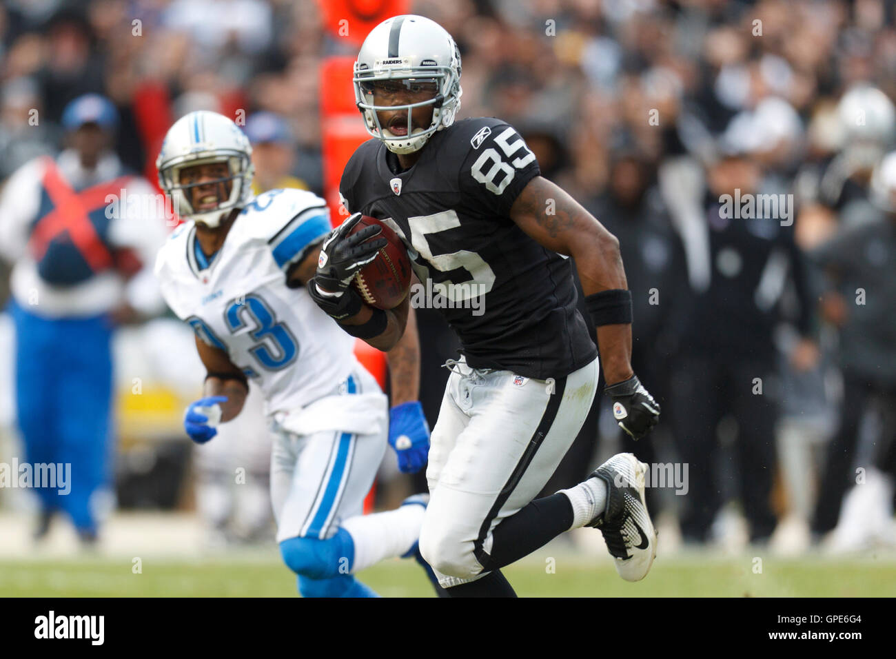 Darrius Heyward-Bey, Raiders Receiving Corps Quiet Monday Night