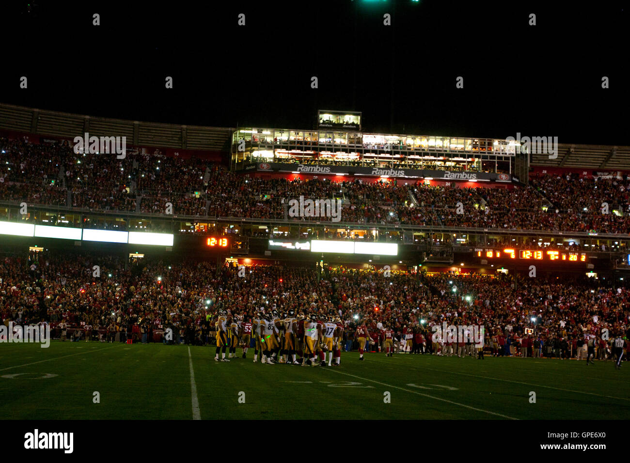 Candlestick park in san francisco hires stock photography and images