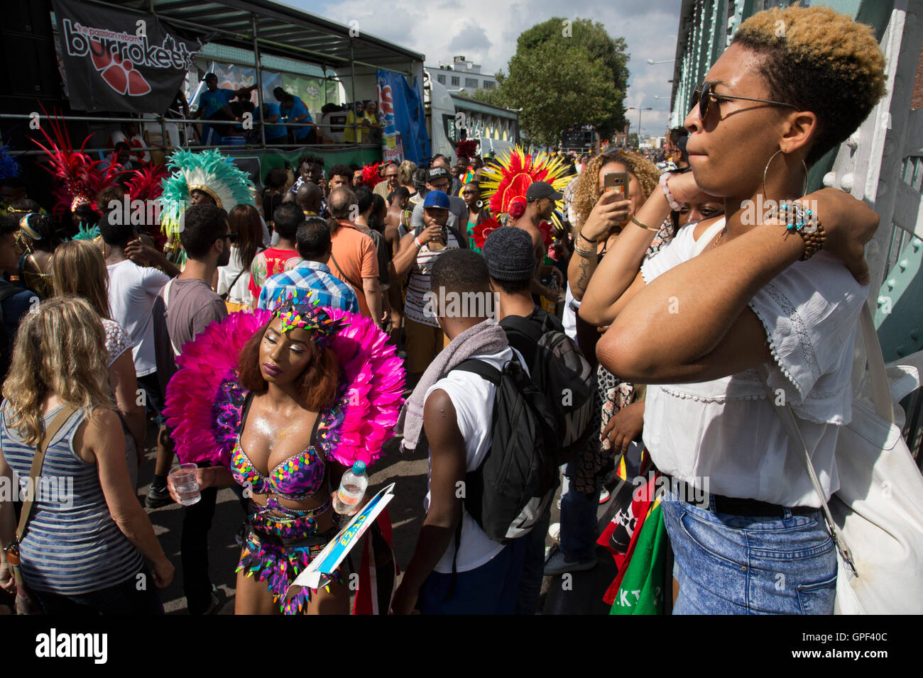 Happy Members Of Carnival Party Hi Res Stock Photography And Images Alamy