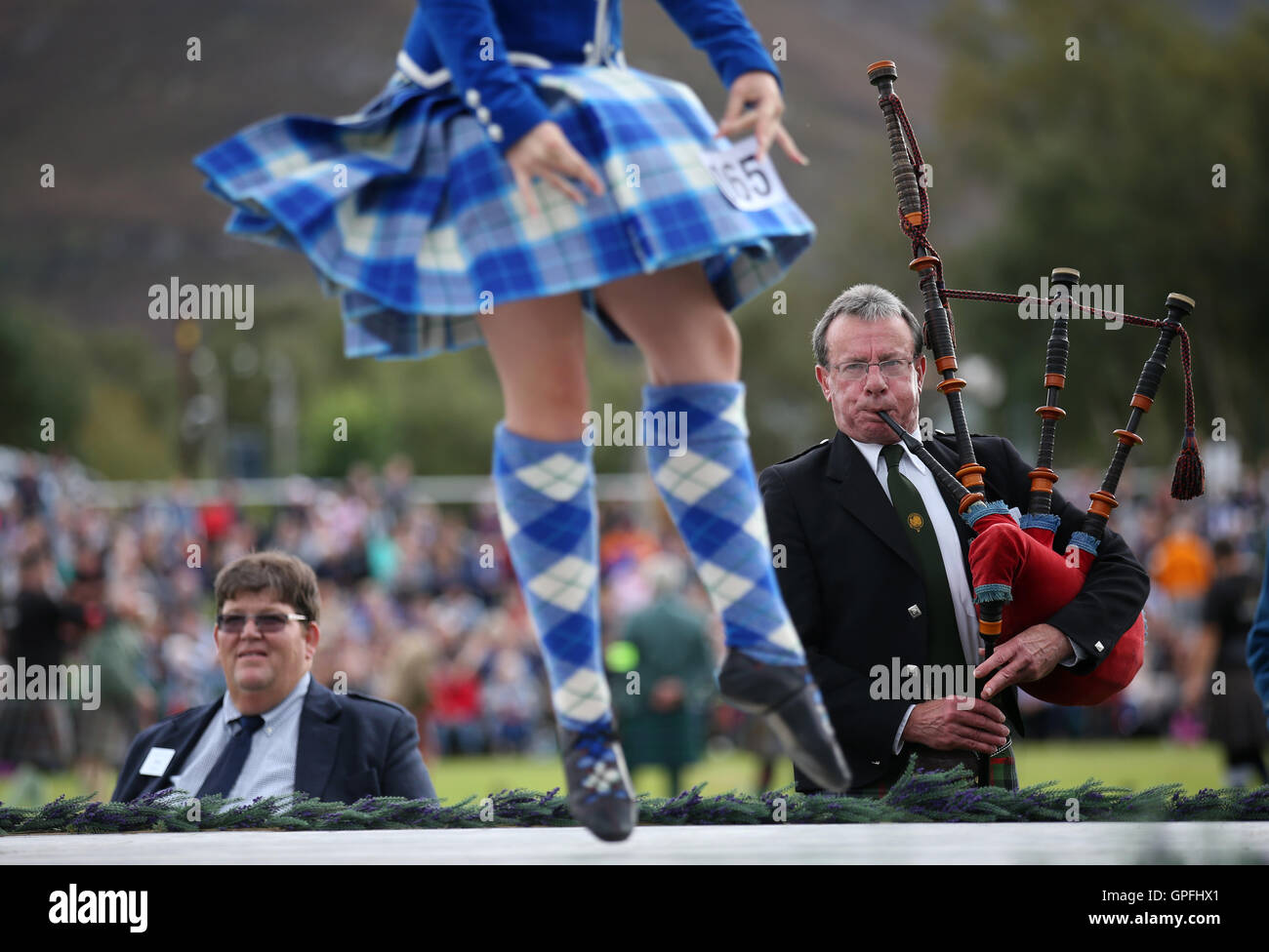 Highland dancing competition hi-res stock photography and images - Alamy