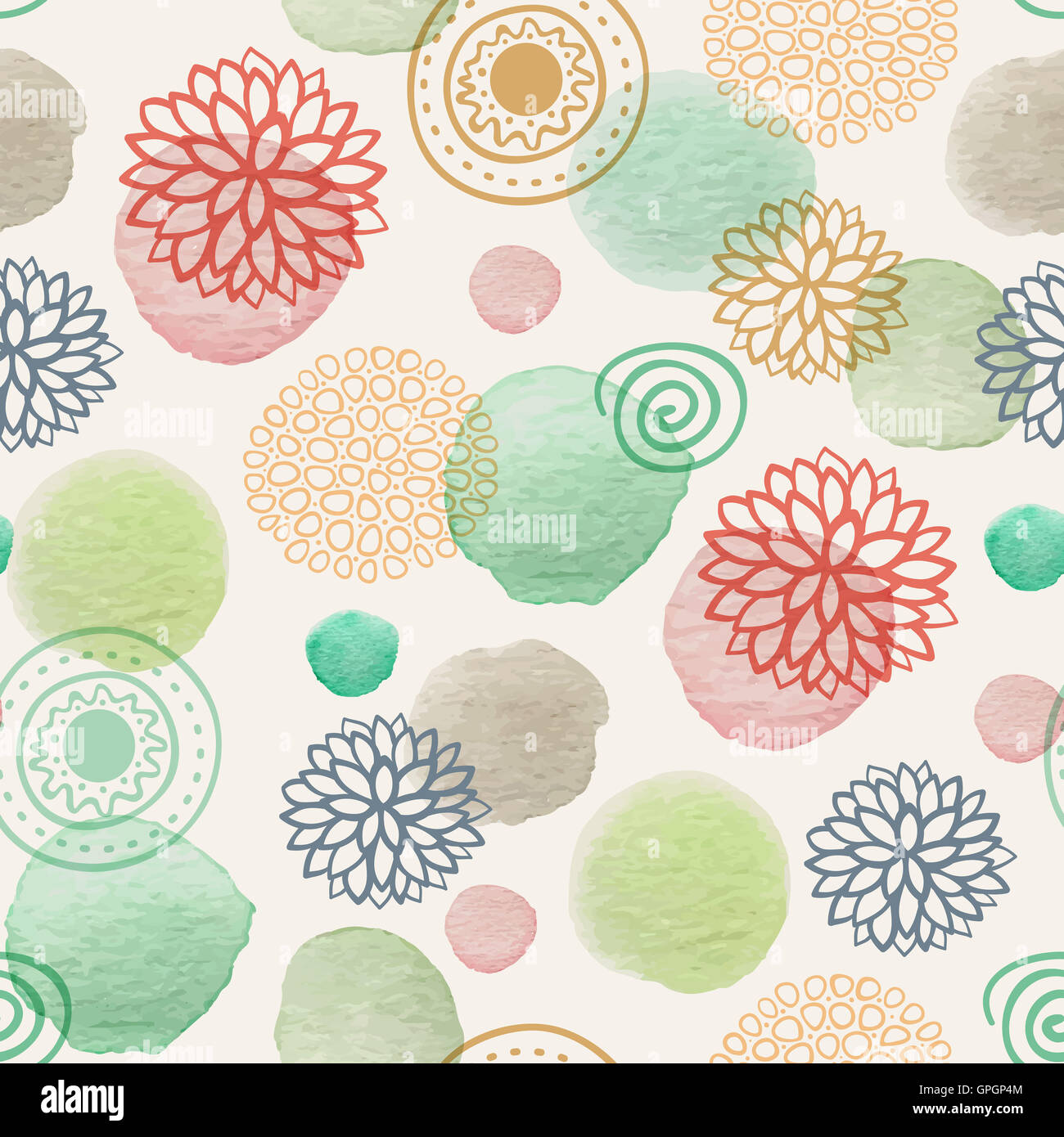 Abstract green seamless pattern hi-res stock photography and images - Alamy