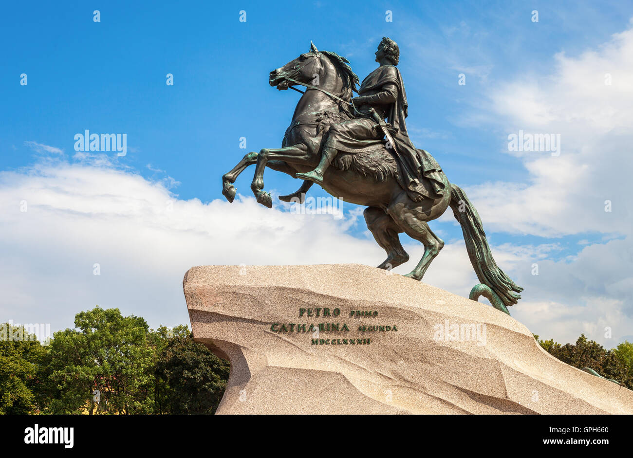 Peter The Great Horse Statue