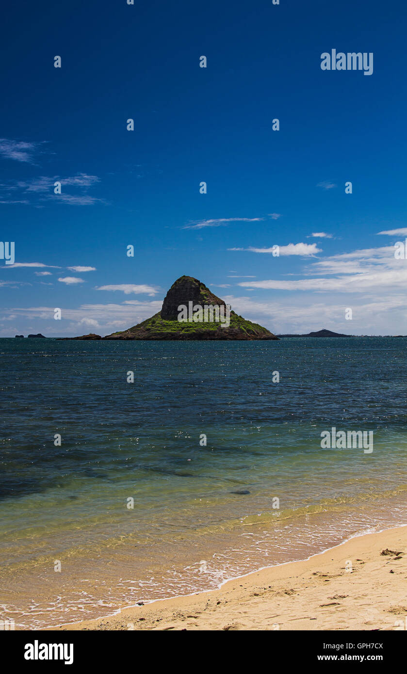 Moloki'i island Stock Photo