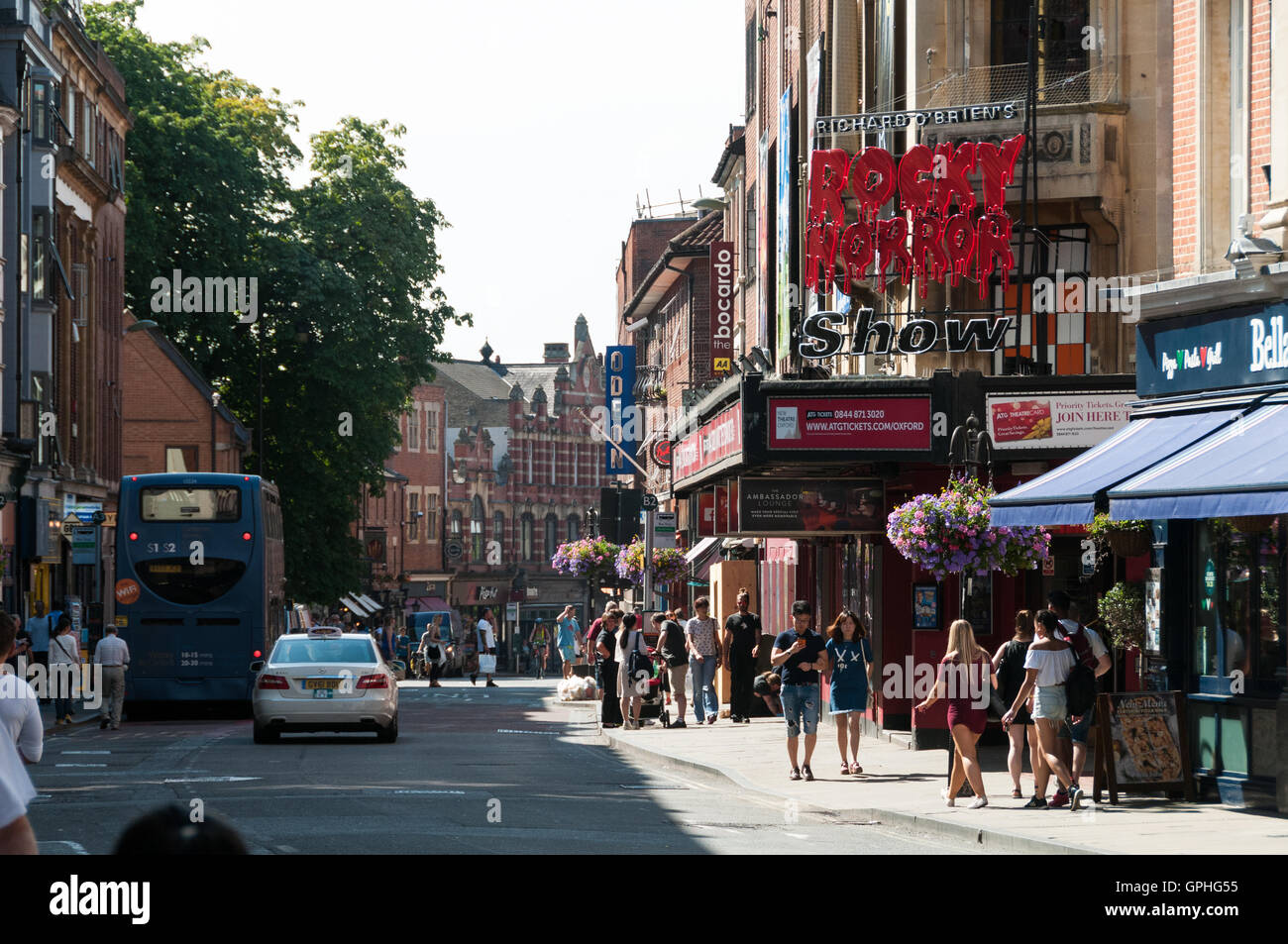 View of the Street, Oxford, United Kingdom Stock Photo Alamy