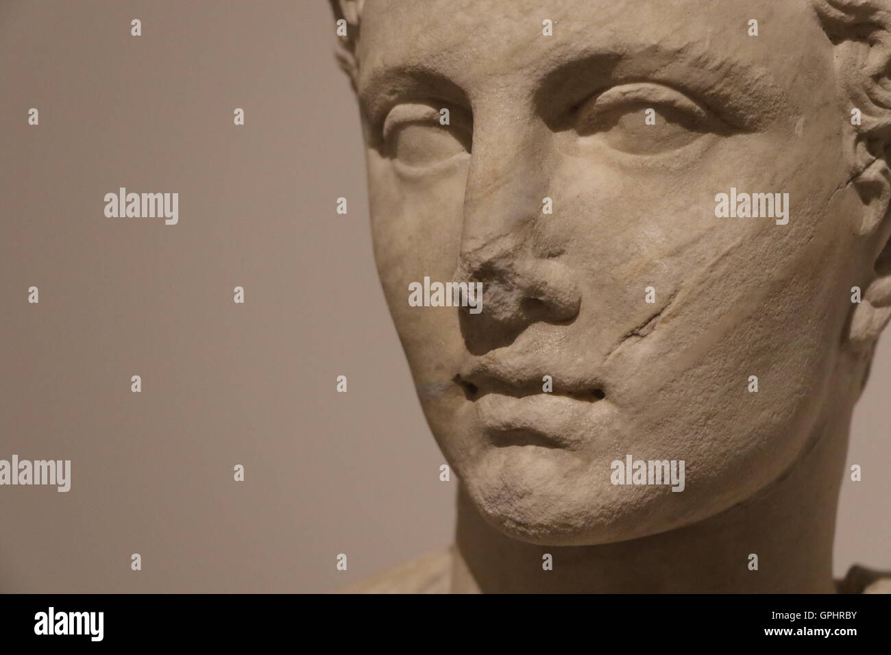 Antique sculpture in the Palatine Museum in Rome Stock Photo - Alamy