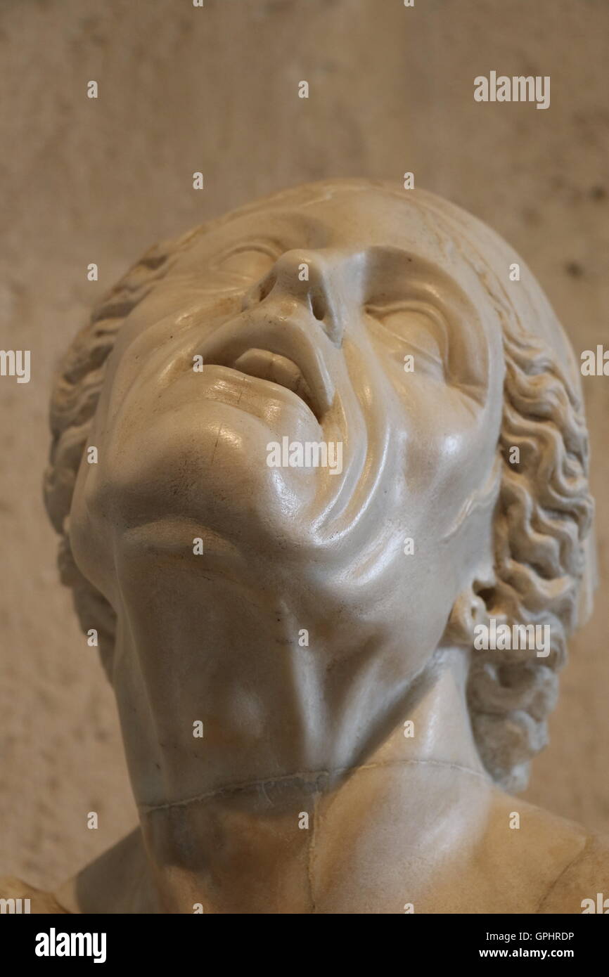 Antique sculpture in the Capitoline museums in Rome Stock Photo - Alamy