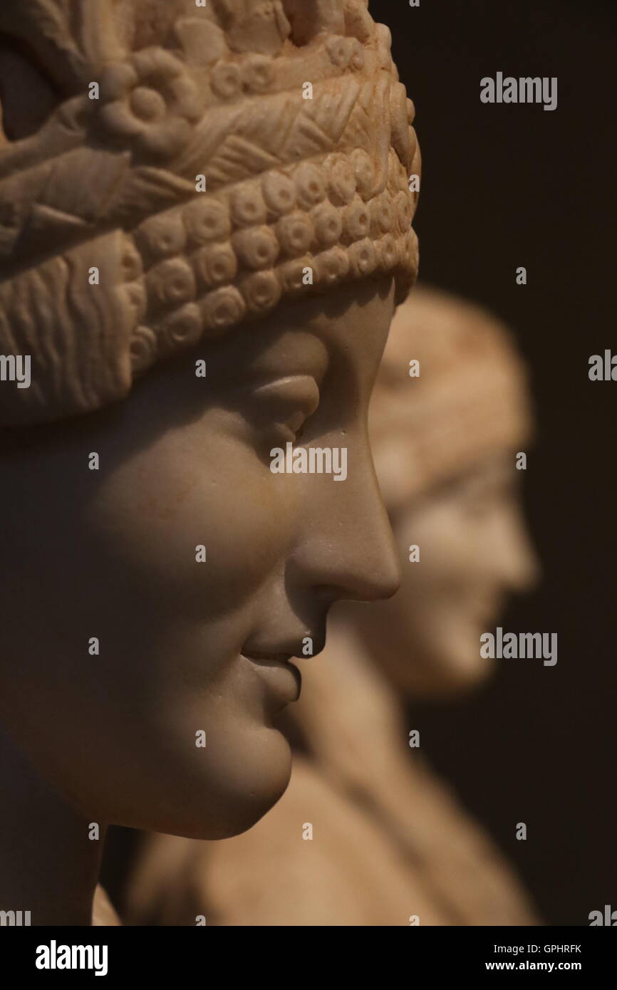 Antique sculpture in the Capitoline museums in Rome Stock Photo - Alamy