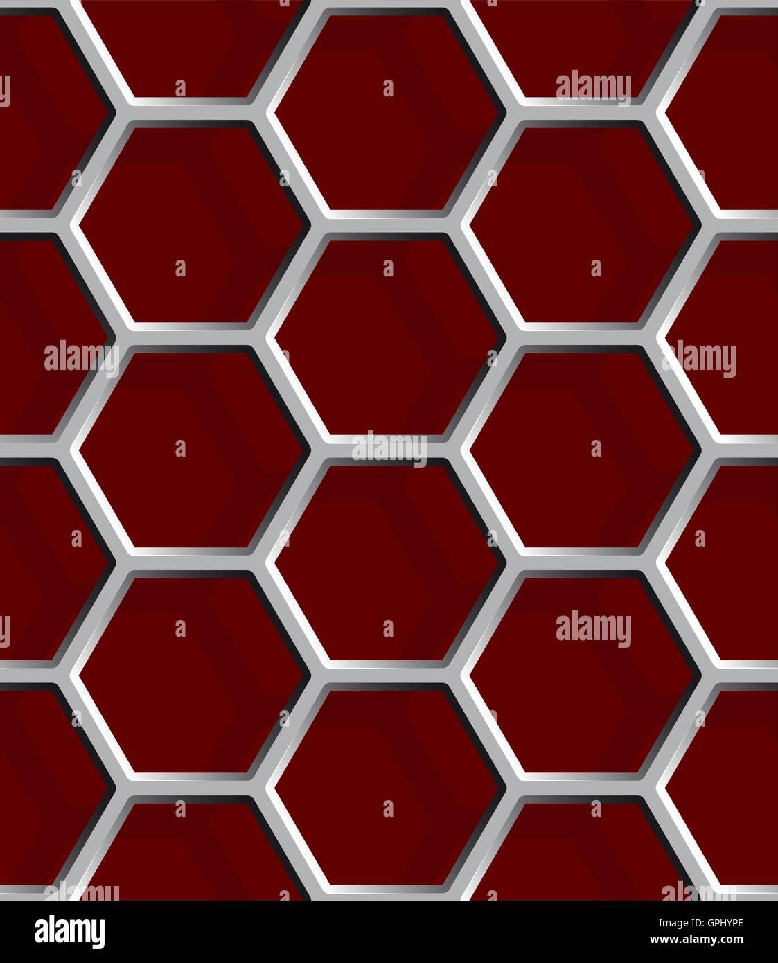 Seamless abstract honeycomb mesh background - hexagons Stock Vector ...