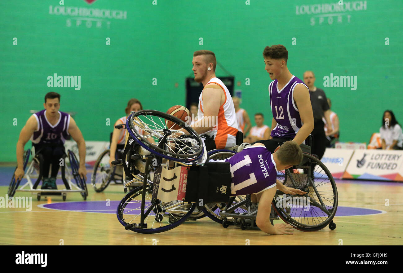 Action Between England South (purple) And England Central In The ...