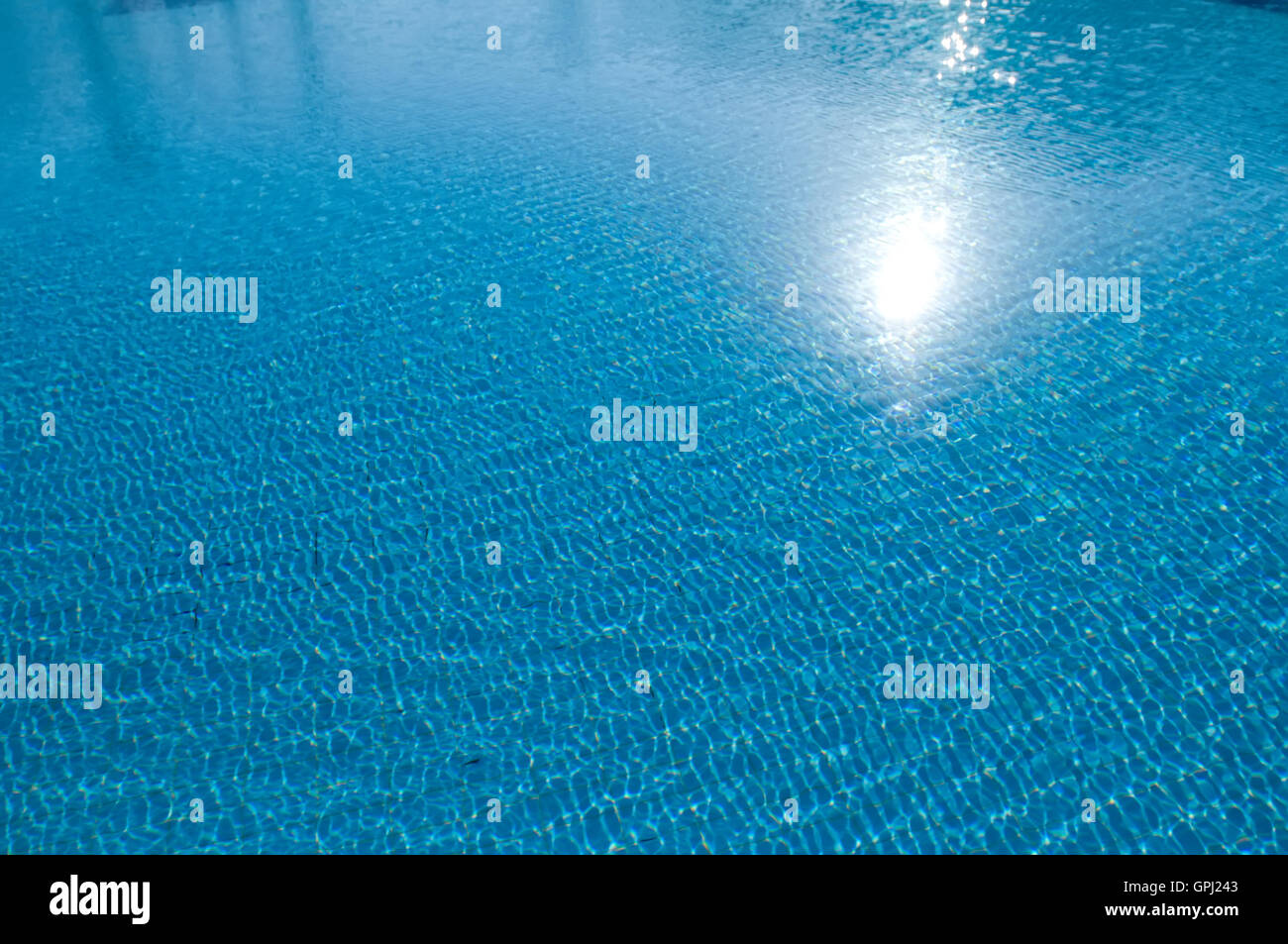 Pool background with blue water Stock Photo - Alamy