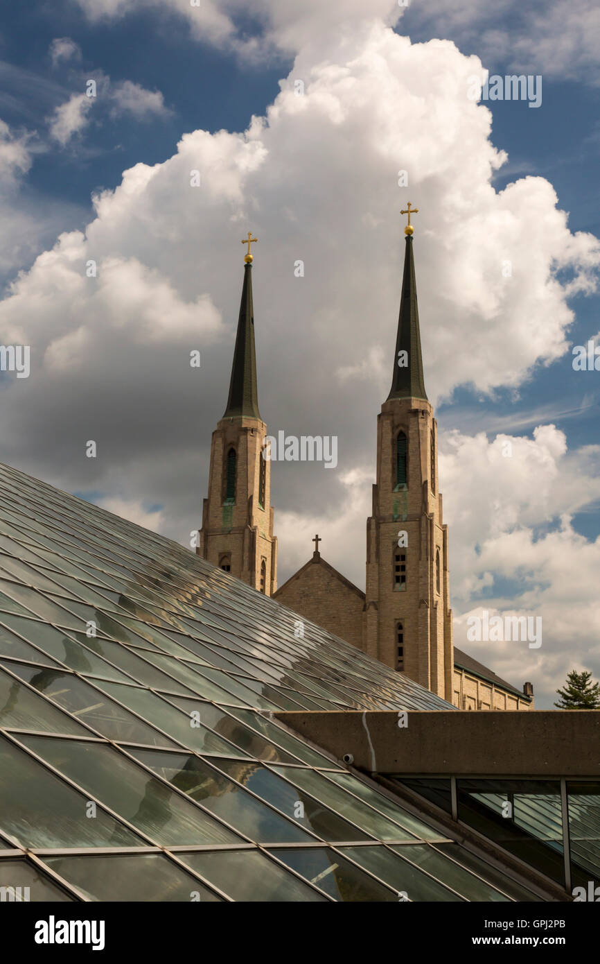 Fort Wayne, Indiana The Cathedral of the Immaculate Conception, next