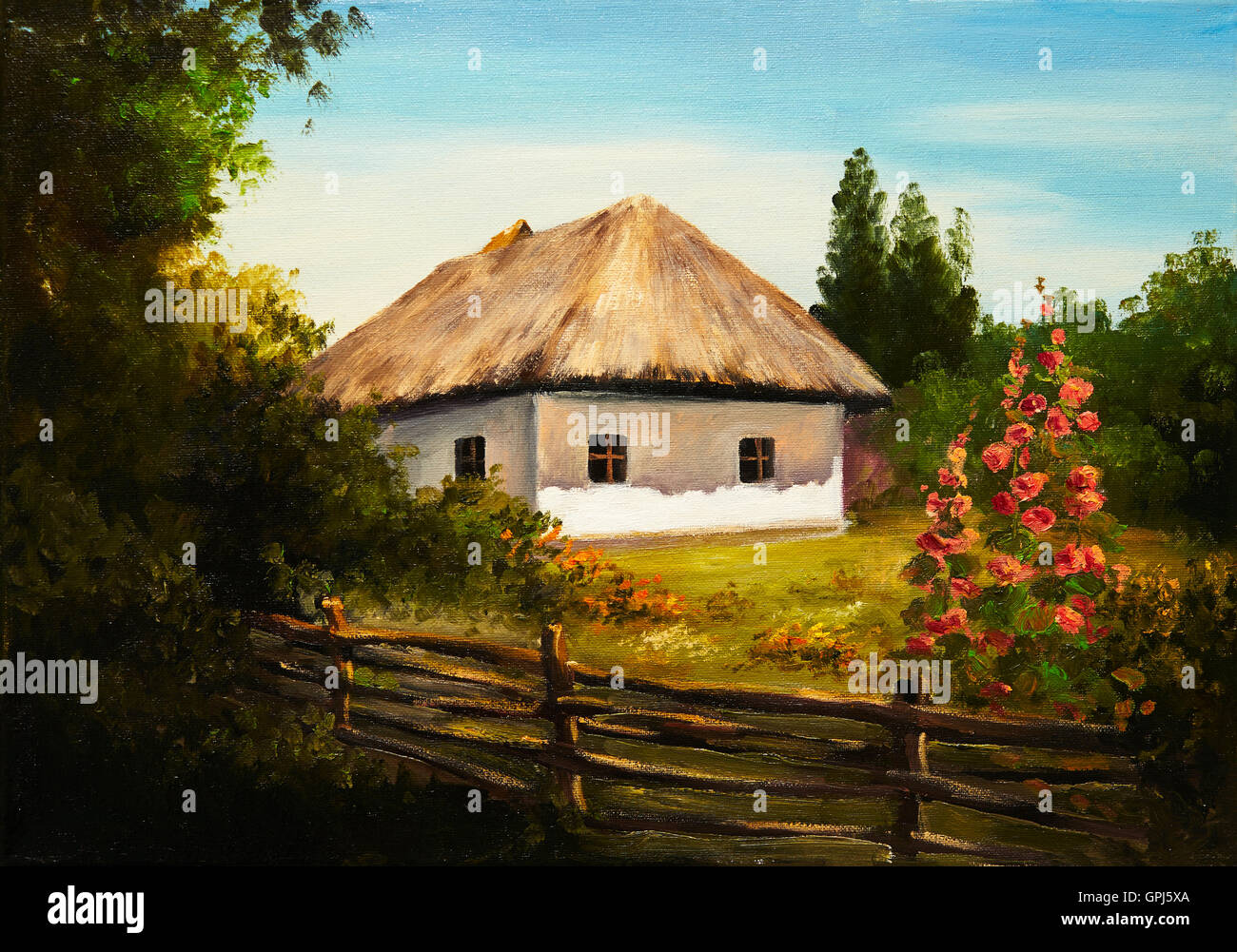 Acrylic painting house hires stock photography and images Alamy