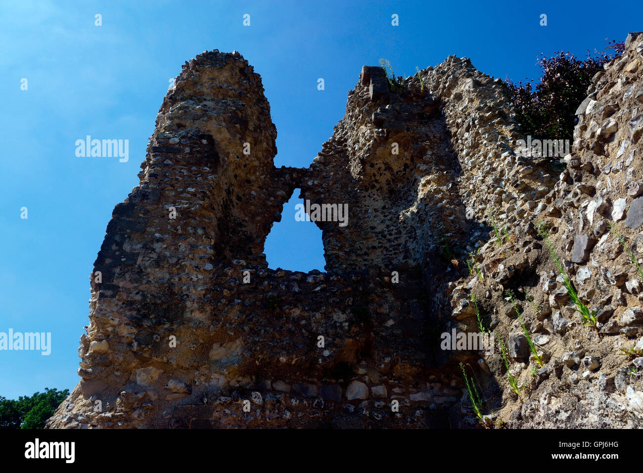 WOLVESLEY CASTLE Stock Photo