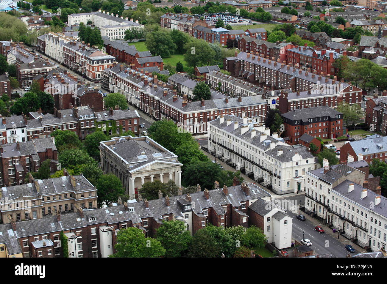 City streets, Liverpool, England, Europe Stock Photo Alamy