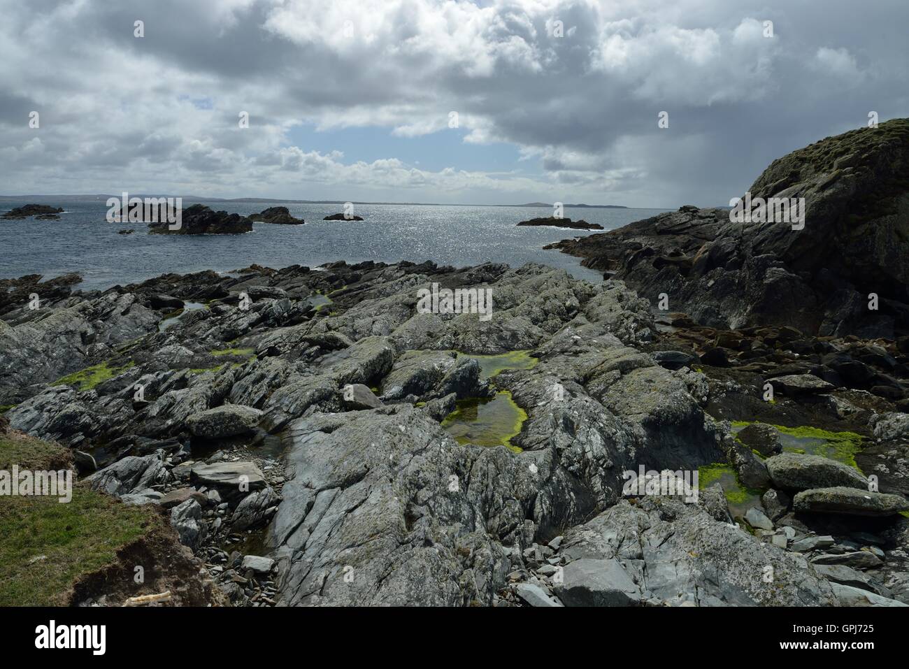 Inishbofin is an Irish island in County Galway 8 km from the Connemara ...