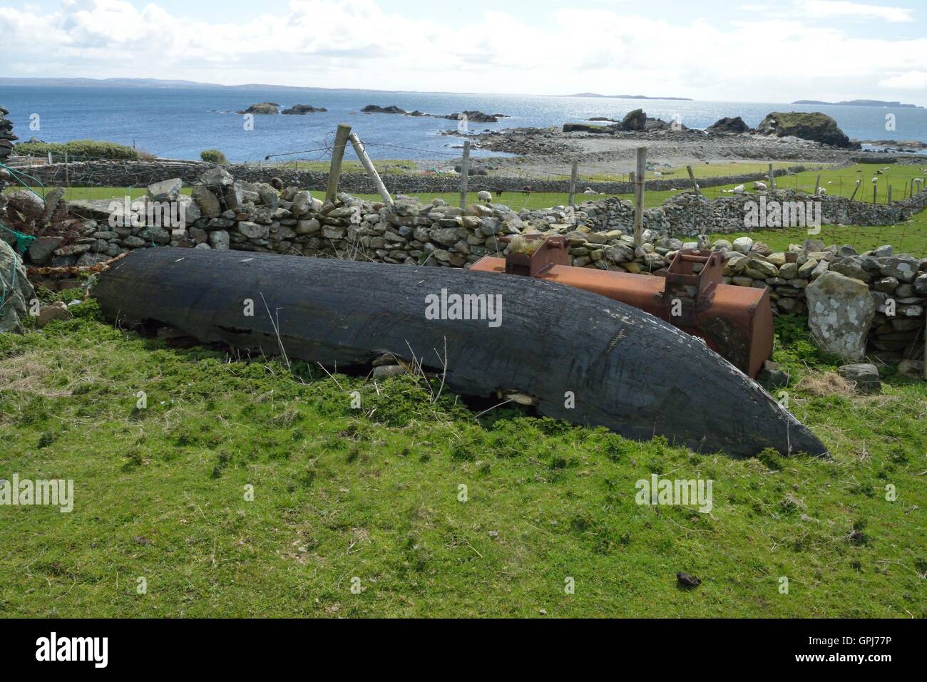 Inishbofin is an Irish island in County Galway 8 km from the Connemara ...