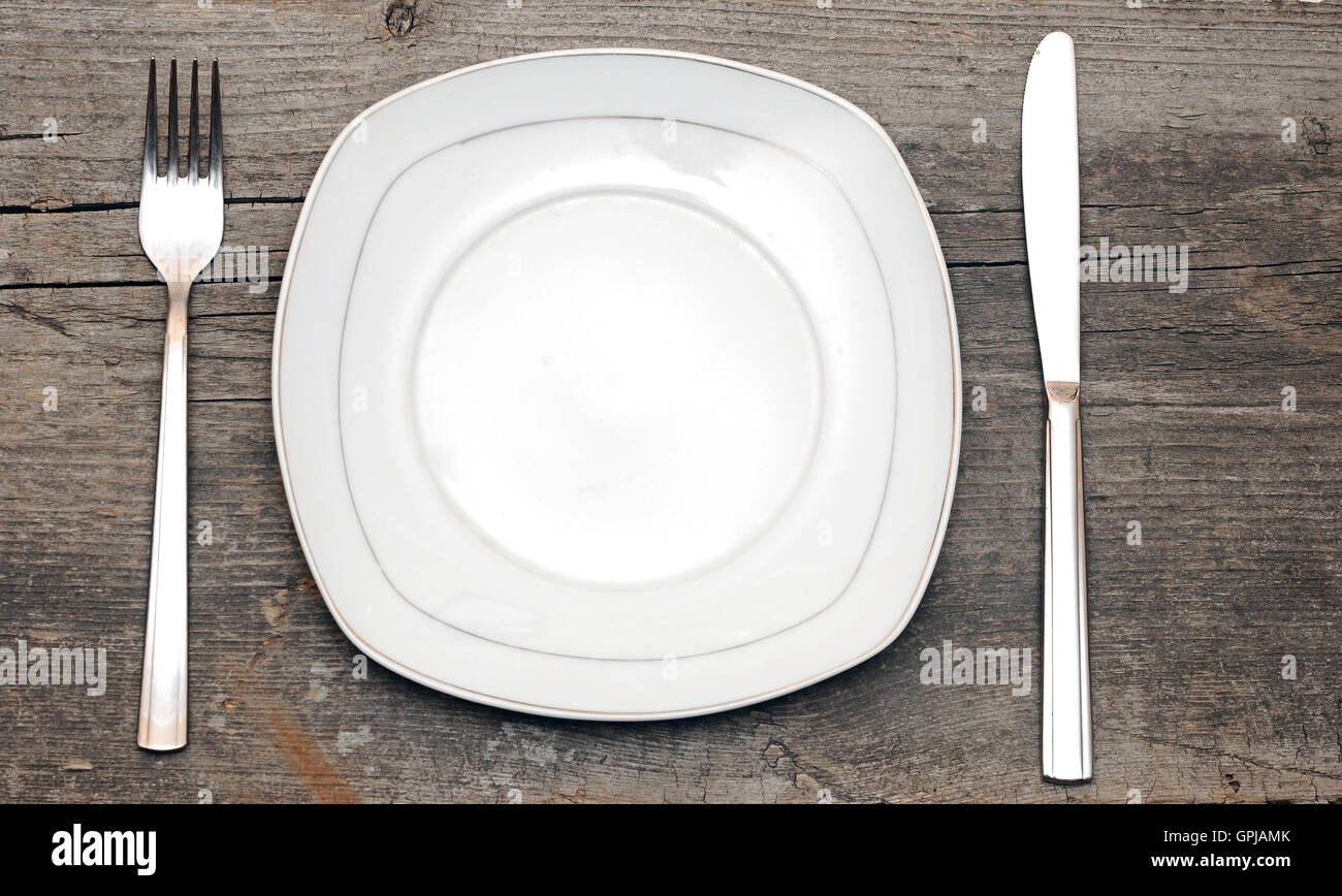 Fork on the table. Fork on the table