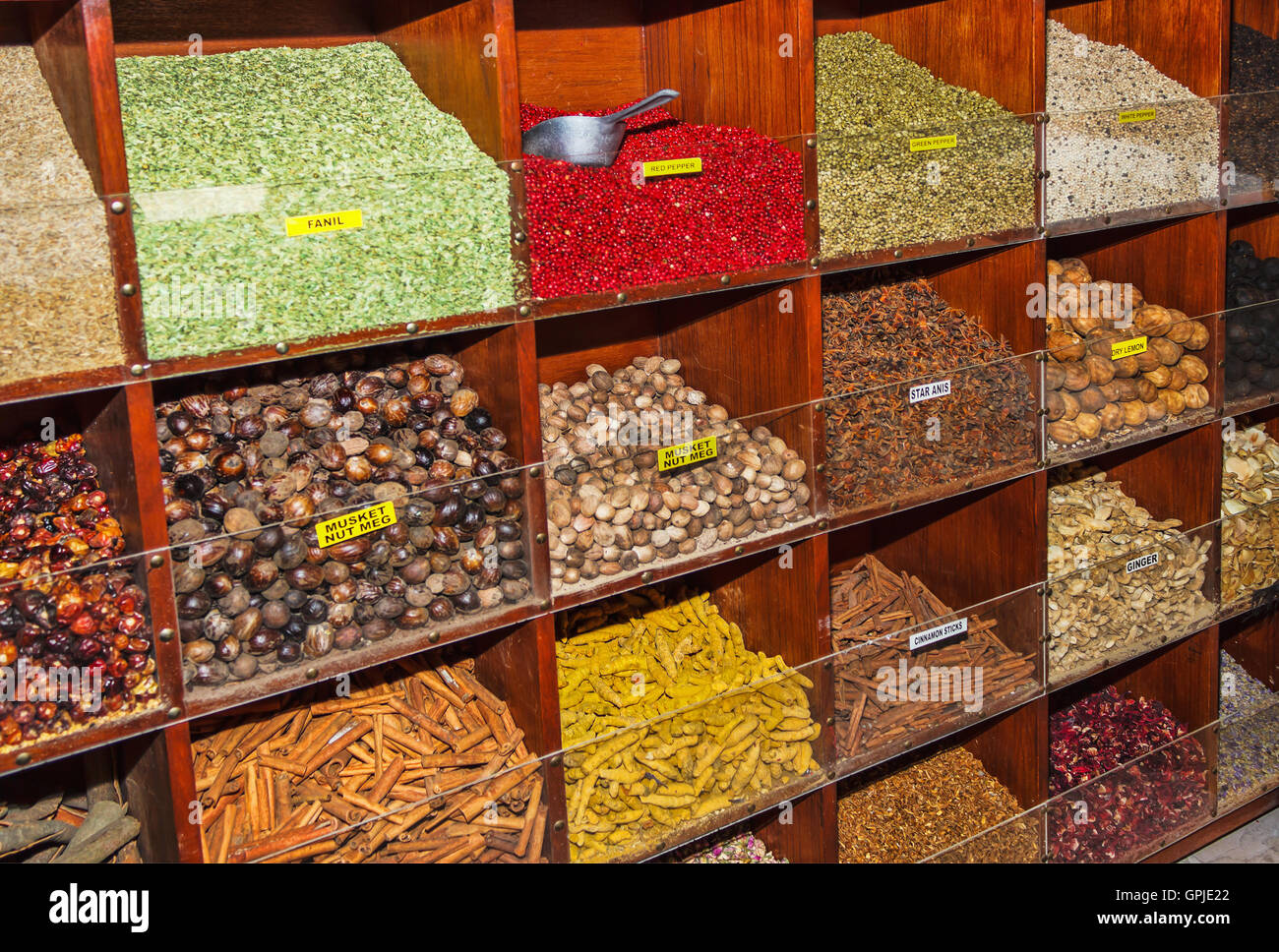 dried herbs flowers spices Stock Photo Alamy