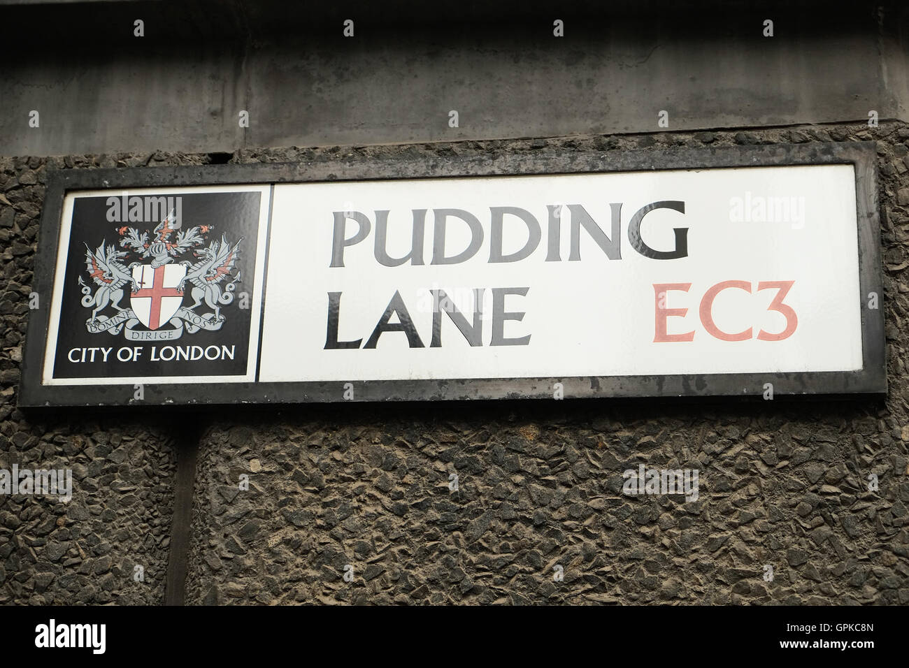Pudding Lane Stock Photos & Pudding Lane Stock Images Alamy