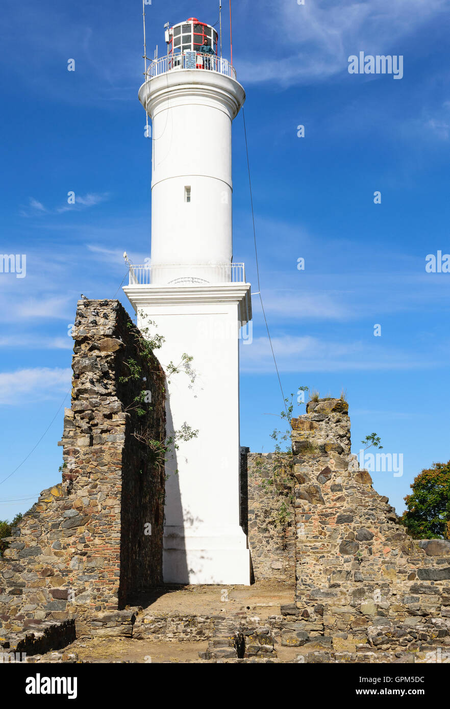 the new lighthouse Stock Photo