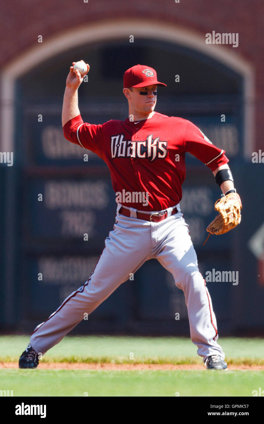 Aaron Hill Arizona Diamondbacks Majestic Home Replica Player