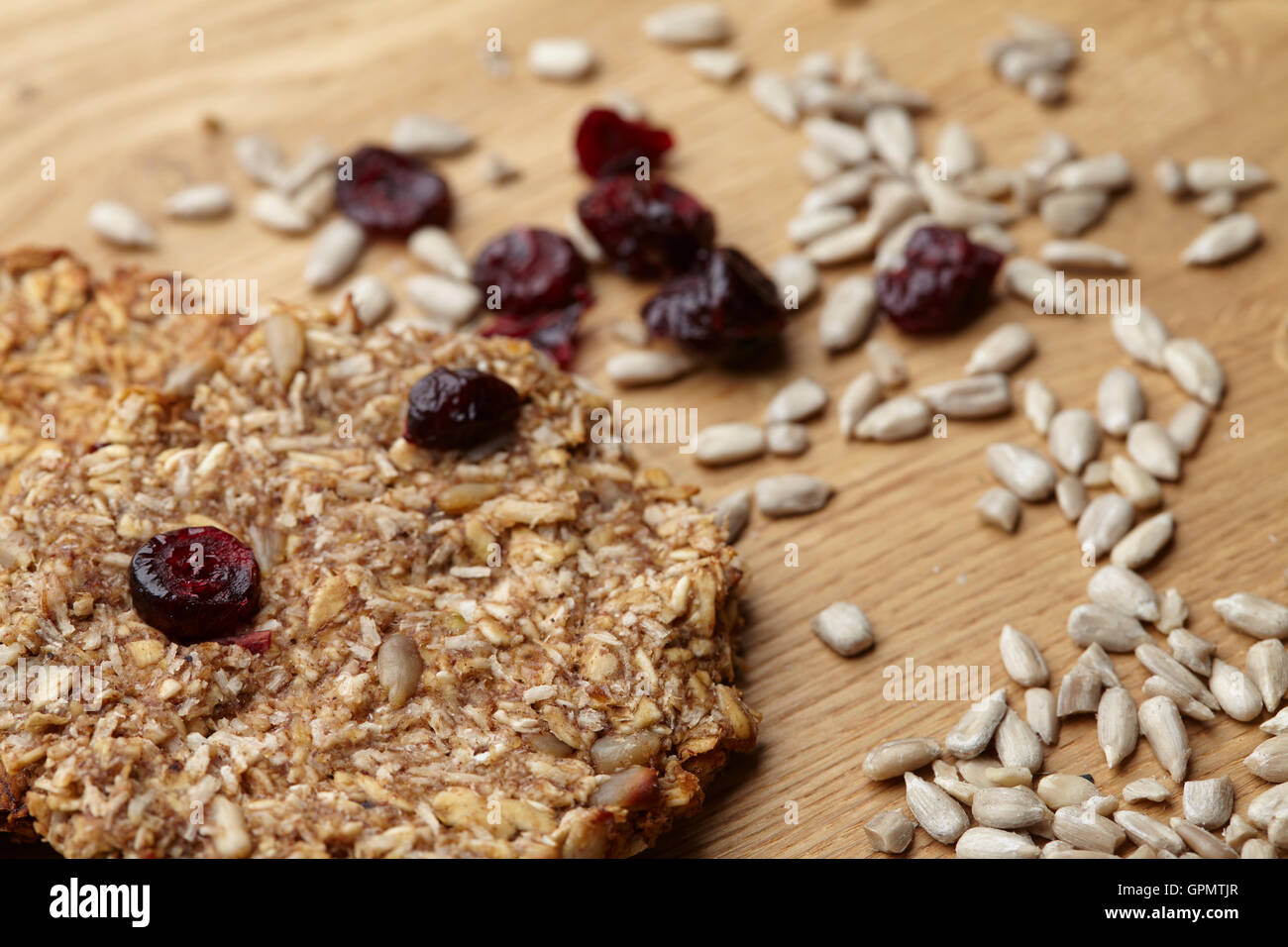 healthy eating granola, seeds Stock Photo Alamy