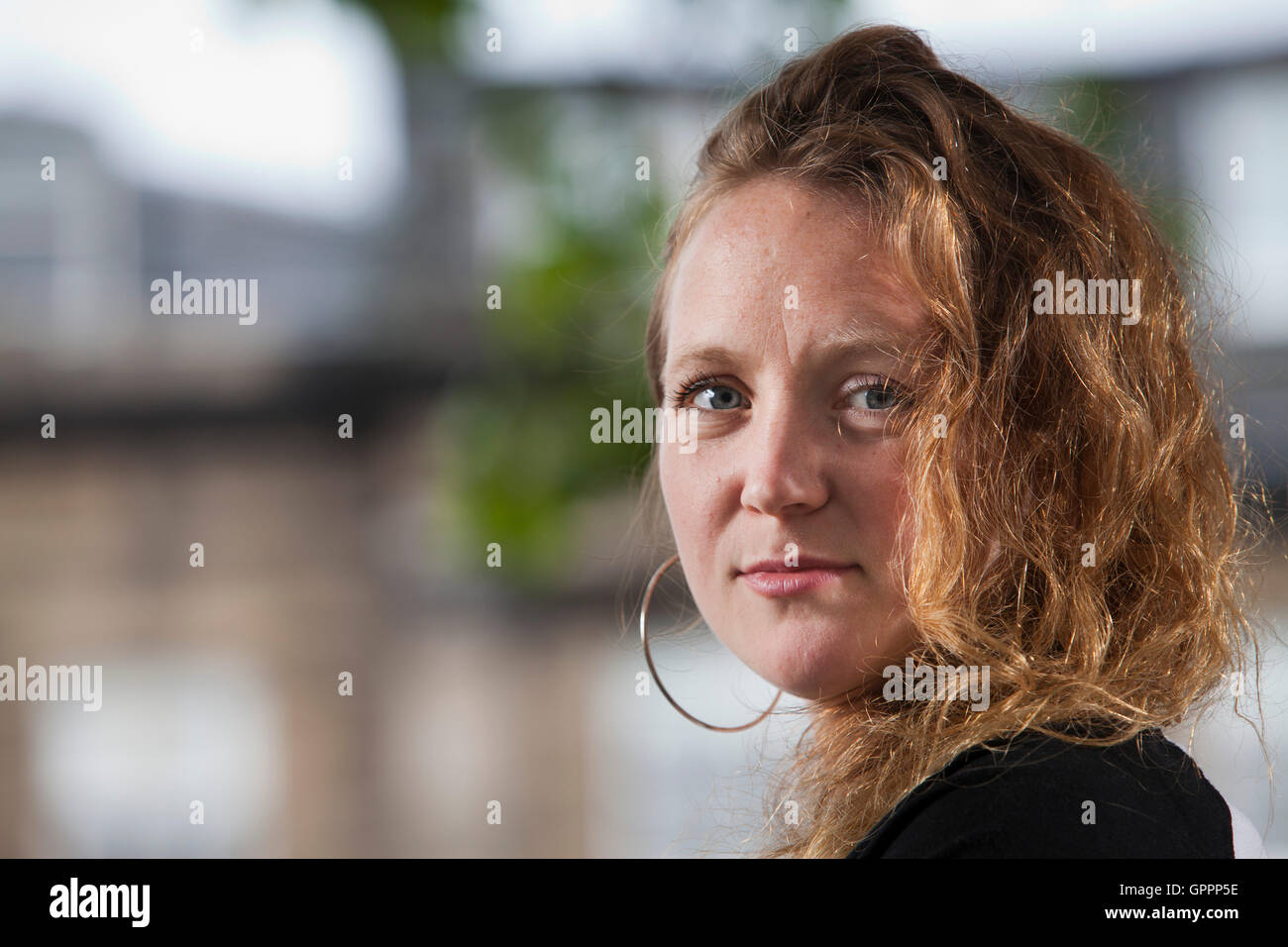 Hollie McNish, the British poet, author and spoken word artist, at the