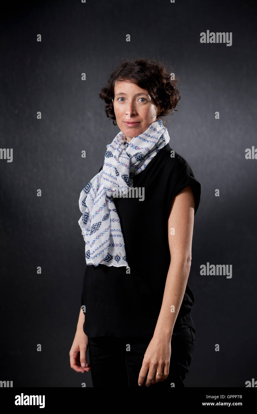 Ayelet Gundar-Goshen, the Israeli author, at the Edinburgh