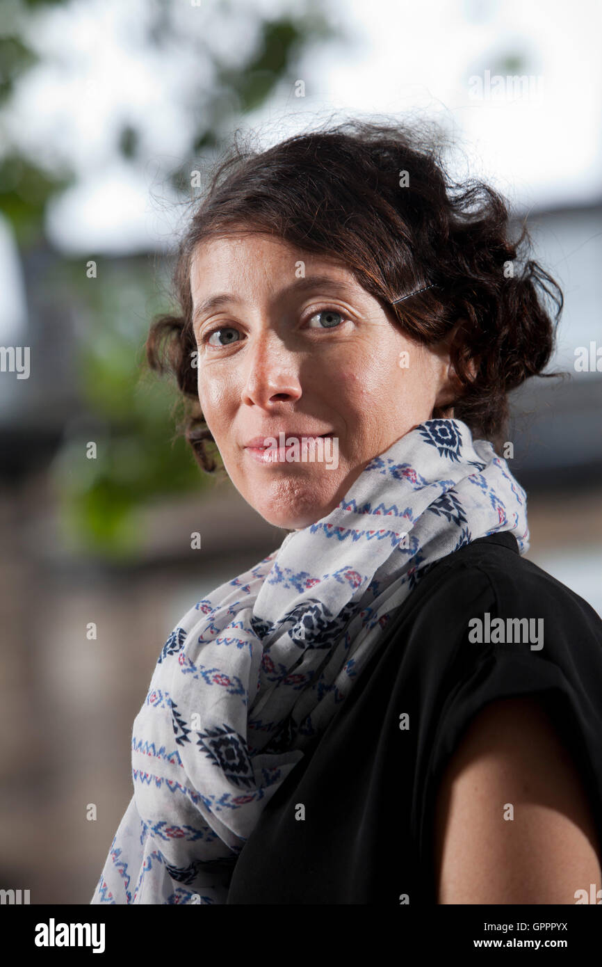 Ayelet Gundar-Goshen, the Israeli author, at the Edinburgh
