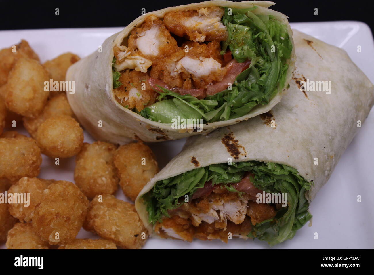 Download Chicken Wrap High Resolution Stock Photography And Images Alamy PSD Mockup Templates