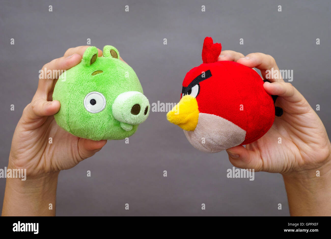 Angry birds toys hi-res stock photography and images - Alamy