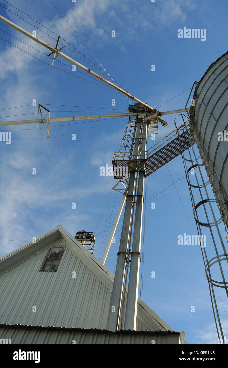 grain bin storage silo Stock Photo Alamy