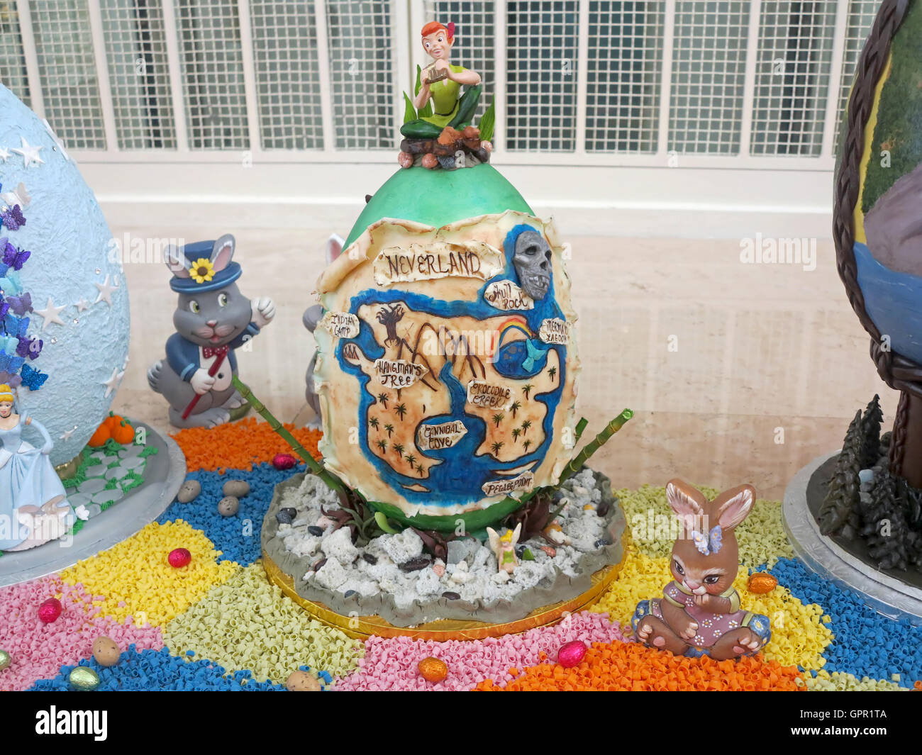 Orlando, Florida. March 22nd, 2015. Easter Eggs from Disney's Grand