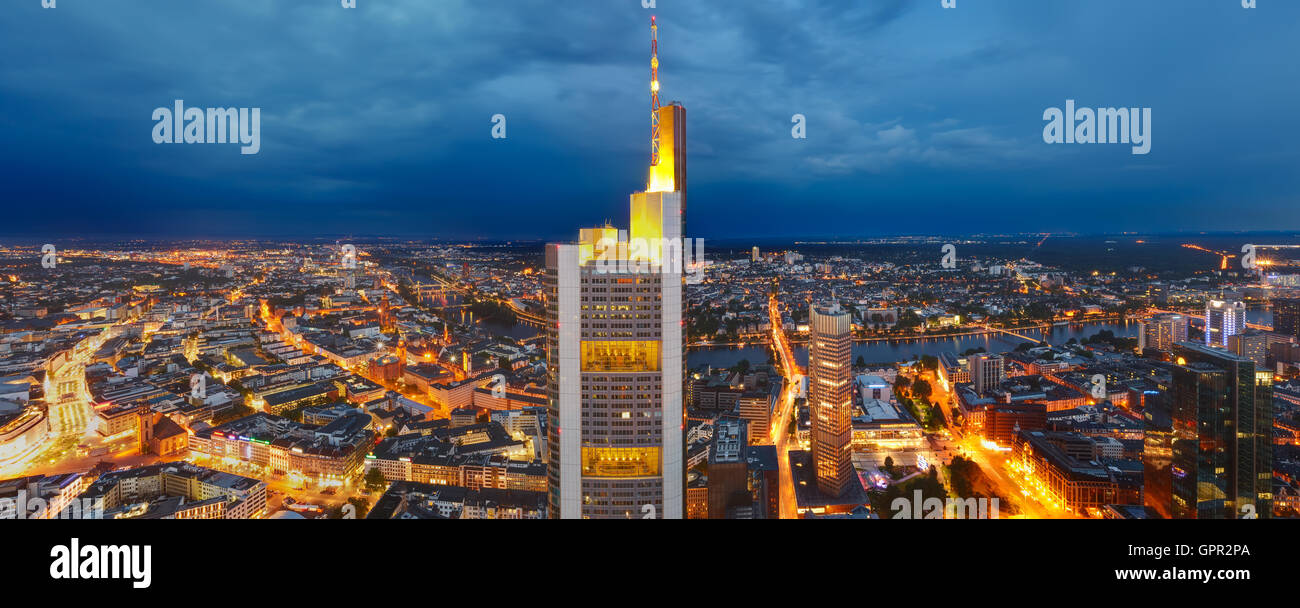 German river main aerial view hi-res stock photography and images - Alamy