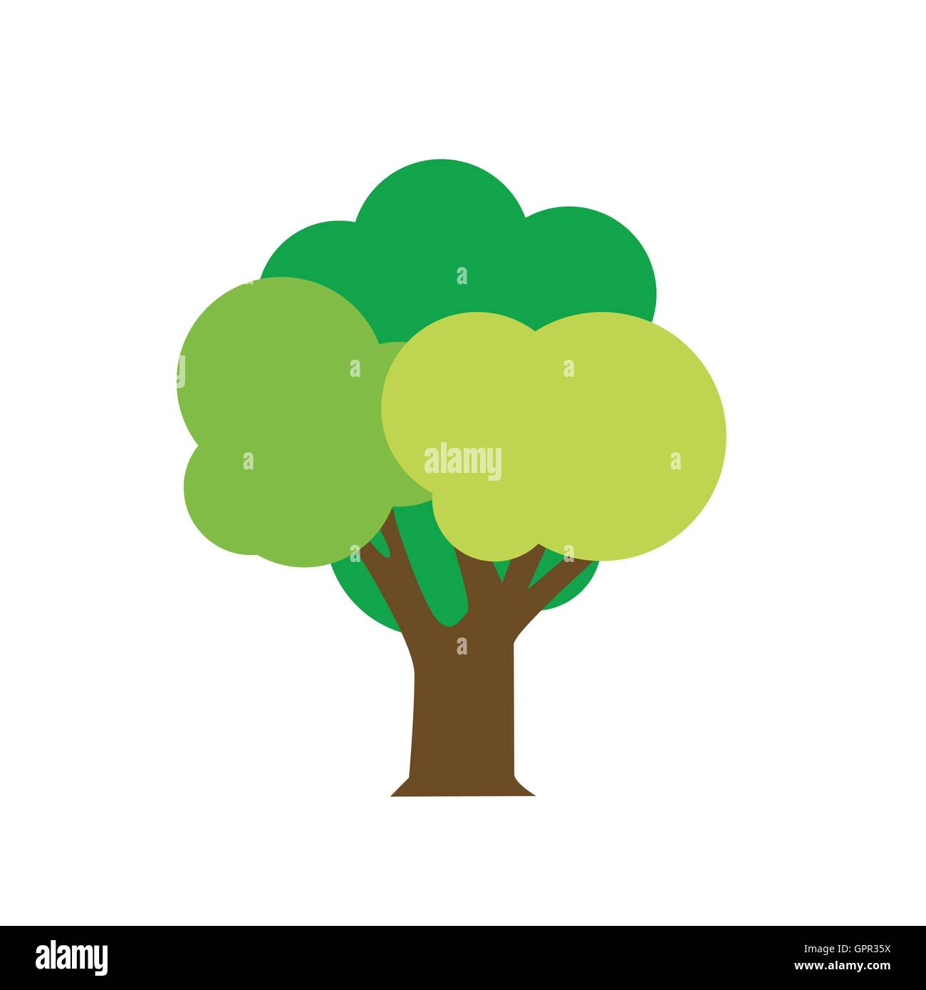 Tree Icon vector illustration Stock Vector Image & Art - Alamy