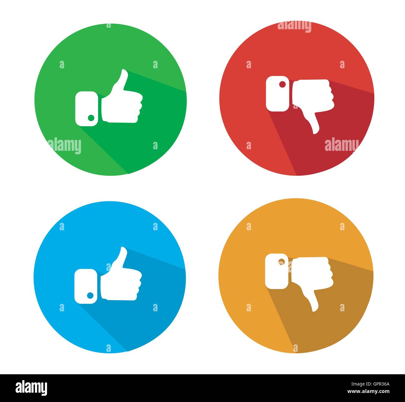 Thumbs Up Down Icon Png