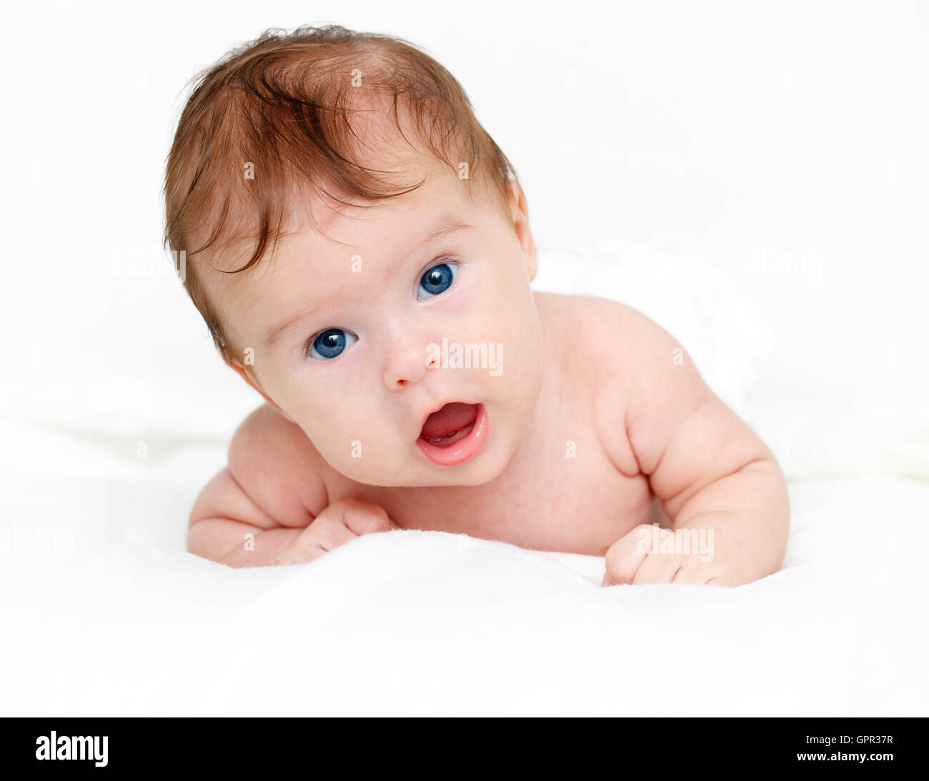 Portrait of a baby girl Stock Photo - Alamy